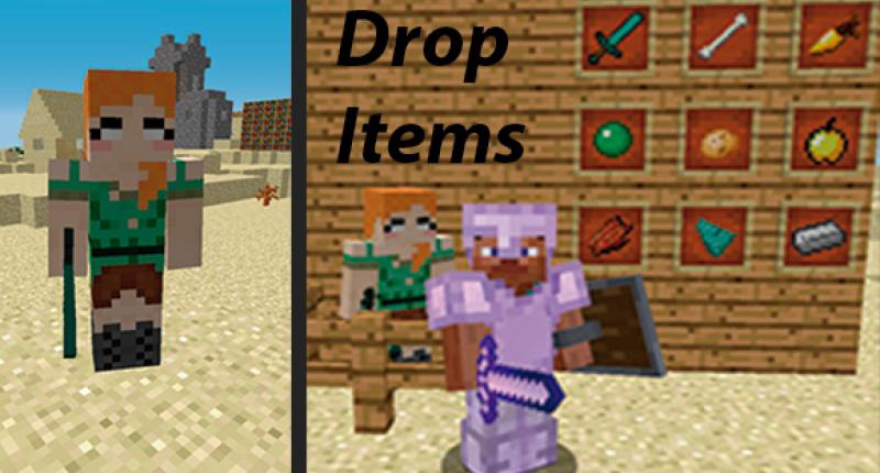 She Drop Objects Randomly
